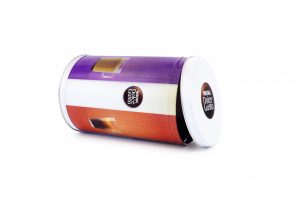 Embalagem cilíndrica com música • DOLCE GUSTO